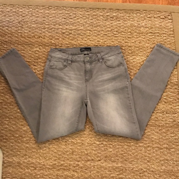 Miss Poured In Blue Denim - Grey - Miss Poured In Blue Jeans SS 4
